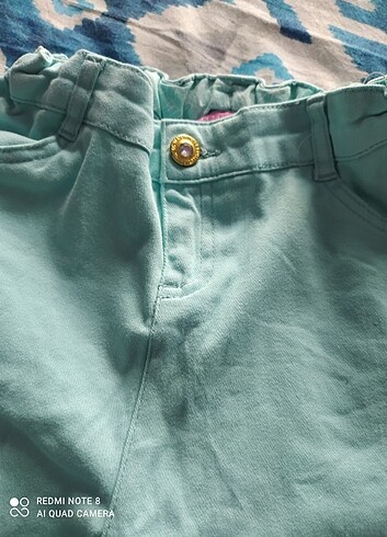 11-12 Yaş Beden Su yeşili pantalon