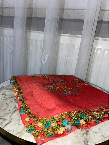  İğne oyalı yazma