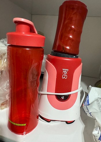 Vestel mix Go Kırmızı Blender ve Şişe Seti