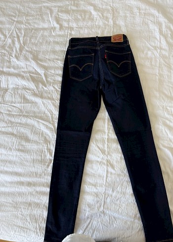Levis Koyu Lacivert Dar Paca Jean Levis Wedgie Straigh Jean