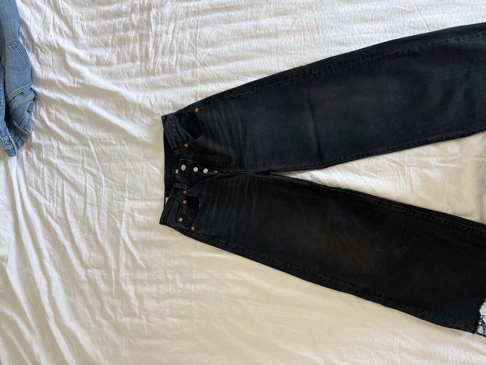 Levis Koyu Lacivert Dar Paça Jean - Levis wedgie straigh jean — görsel 7/12