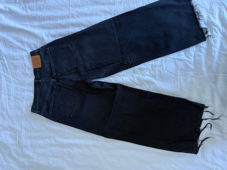 Levis Koyu Lacivert Dar Paça Jean - Levis wedgie straigh jean — görsel 6/12