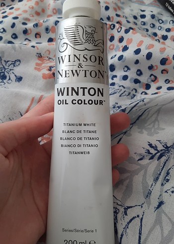 Winsor & Newton Winton Beyaz Yağlı Boya 200 ml
