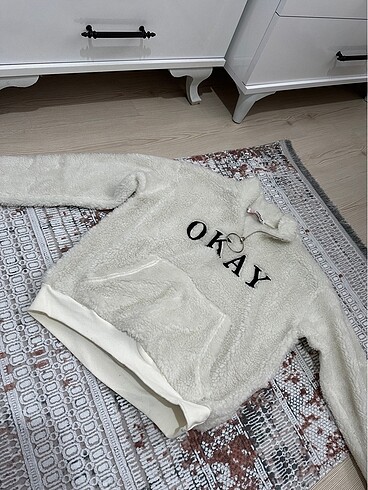 peluş sweatshirt