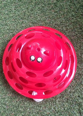 Kediler için Kırmızı Oyuncak Kule - Görsel 3