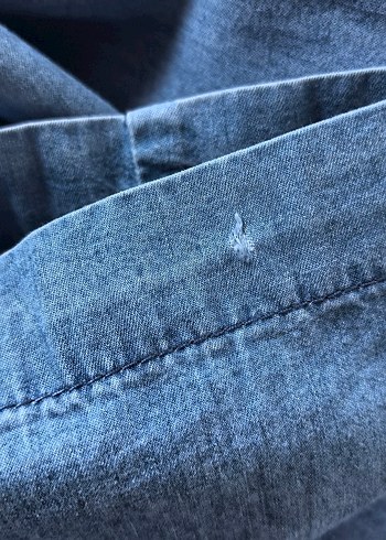 Yargıcı Mavi Denim Midi Elbise/tunik - Görsel 7