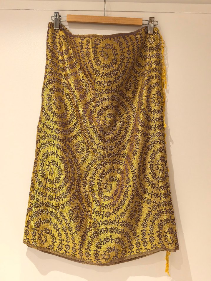 İpekevi Mor Drapeli Bohem Kadın Şal - Görsel 5