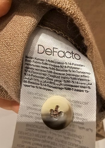 Defacto keten görünümlü gömlek - Görsel 8