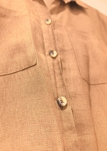 Defacto keten görünümlü gömlek - Görsel 3