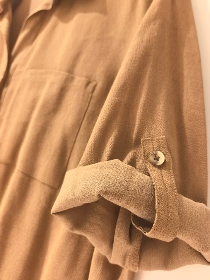 Defacto keten görünümlü gömlek - Görsel 5