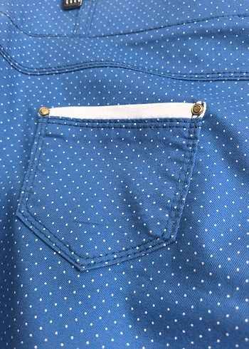 Puantiyeli pantolon /tayt - Görsel 3