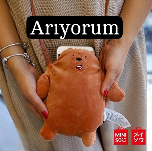 Miniso Miniso Ayı Çanta Arıyorum