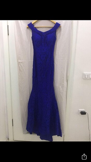 Abiye balık model elbise