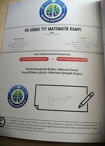  Rehber Matematik 49 Günde TYT Matematik Kamp Kitabı