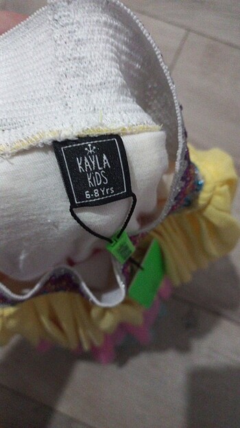 6 Yaş Beden Kaylakids tutu etek