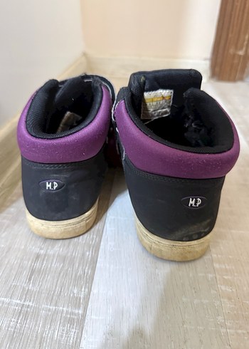 Kız Çocuk Mor Cırtlı Spor Ayakkabı - Görsel 4