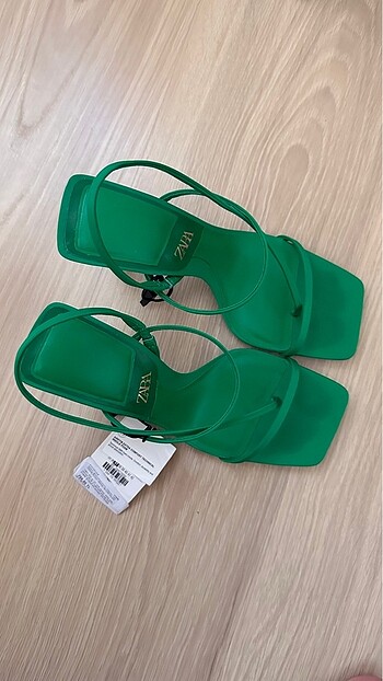 Zara topuklu ayakkabı