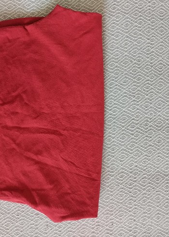 s Beden Kırmızı Baskılı Sweatshirt