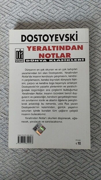 Yeraltından Notlar - Fyodor Dostoyevski