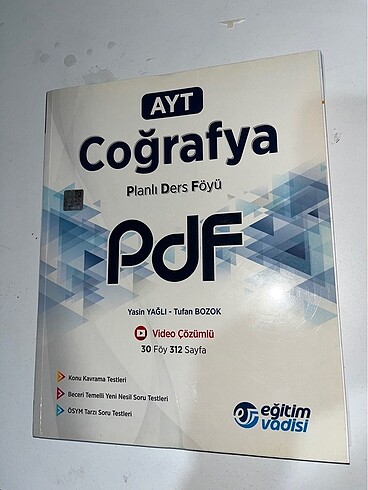 Ayt Coğrafya Eğitim Vadisi Soru Bankası
