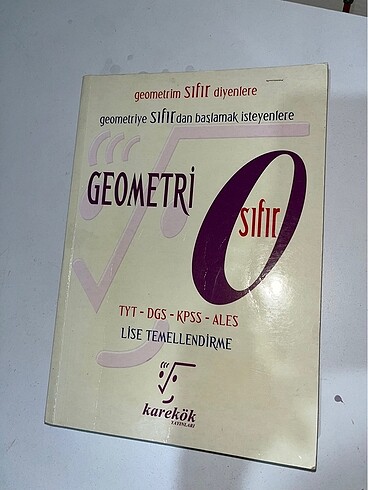 Tyt Geometri Karekök Yayınları Soru Bankası+Sayısal Soru Bankası