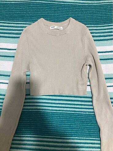 Pull&Bear Uzun kollu crop