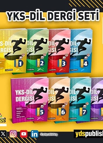 yks dil dergisi 7 kitap yds publishing ydt