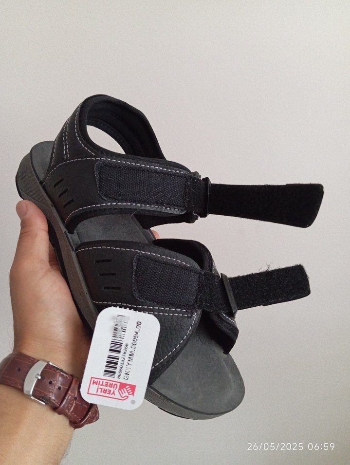 Gezer Marka Erkek Sandalet Terlik - Görsel 5