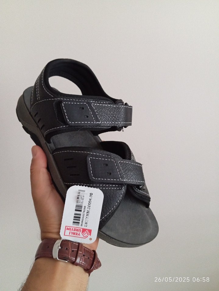 Gezer Marka Erkek Sandalet Terlik - Görsel 4