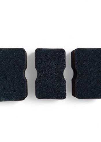 3 Adet Ayakkabı Temizleme Süngeri, Ayakkabı Parlatıcı - Görsel 2