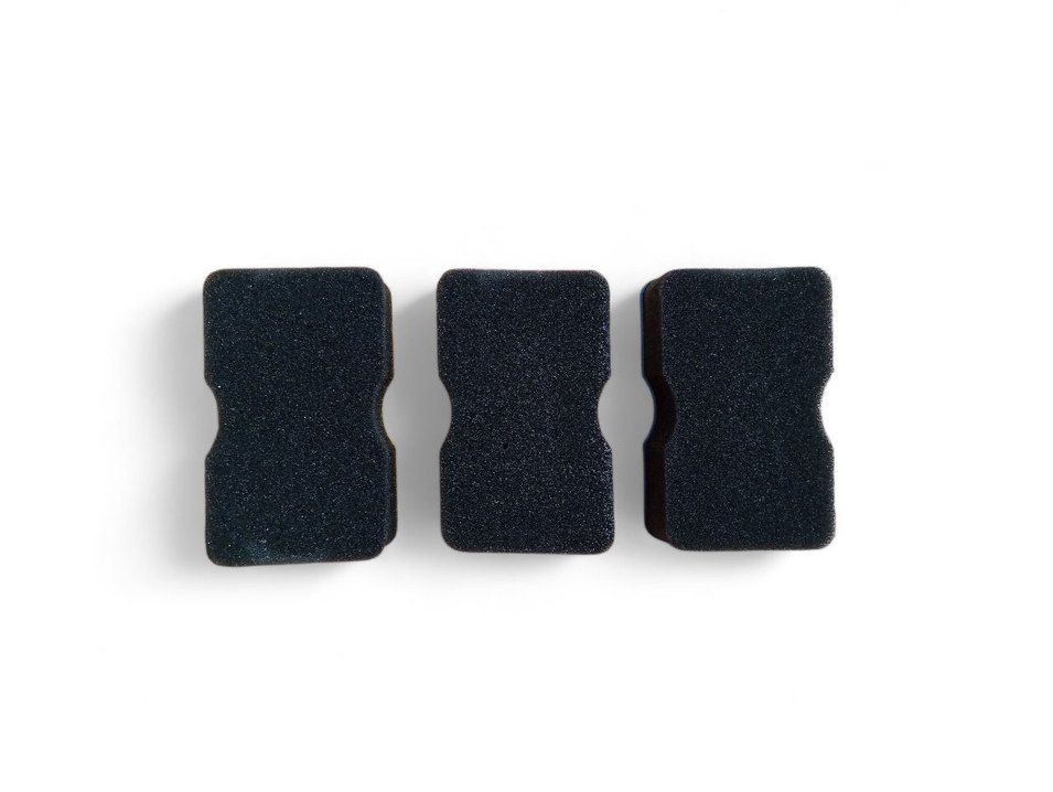 3 Adet Ayakkabı Temizleme Süngeri, Ayakkabı Parlatıcı - Görsel 2