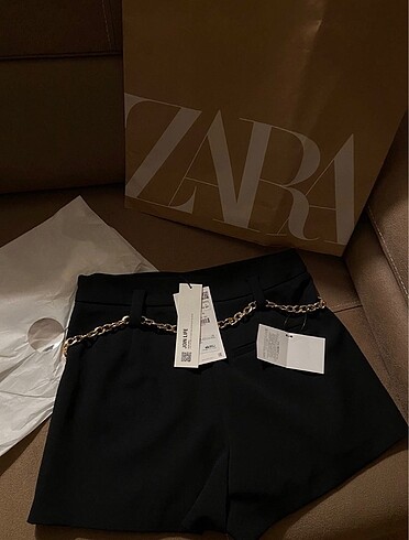 Zara şort etek
