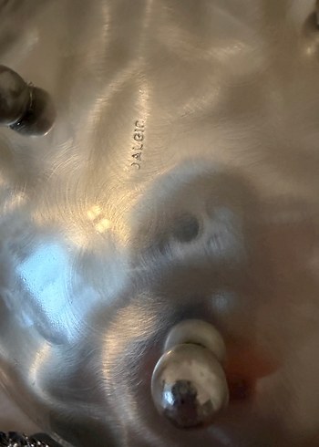 Vintage alman gümüşü Tabak - Görsel 4