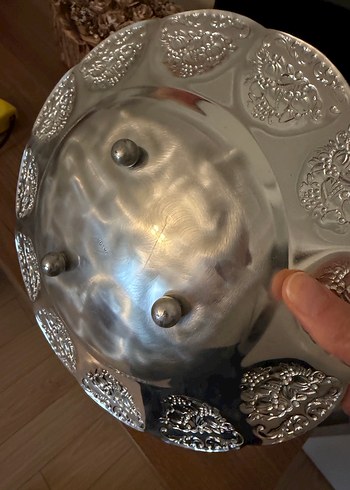 Vintage alman gümüşü Tabak - Görsel 3