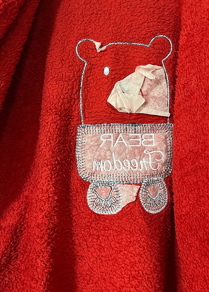 Kapüşonlu peluş - Görsel 4