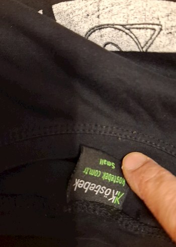 Anime baskılı çocuk Siyah Baskılı Kısa Kollu Tişört - Görsel 3