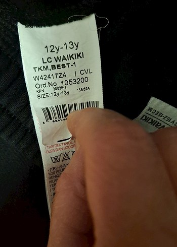 Siyah Erkek Rahat Kesim Eşofman Altı - Görsel 3