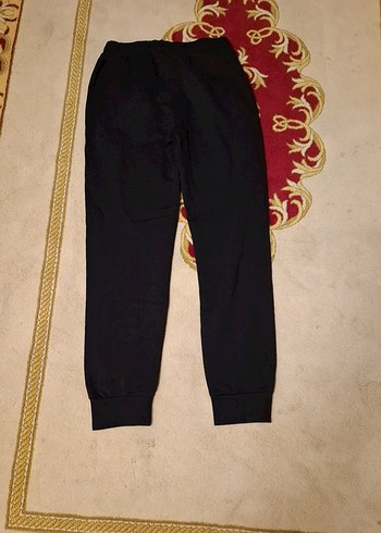 Siyah Erkek Rahat Kesim Eşofman Altı - Görsel 2