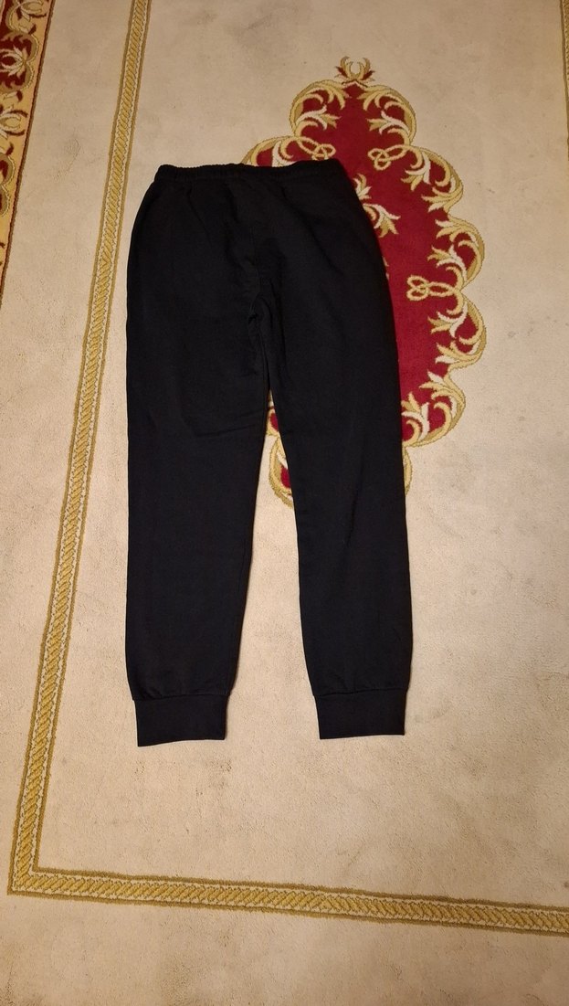 Siyah Erkek Rahat Kesim Eşofman Altı - Görsel 2