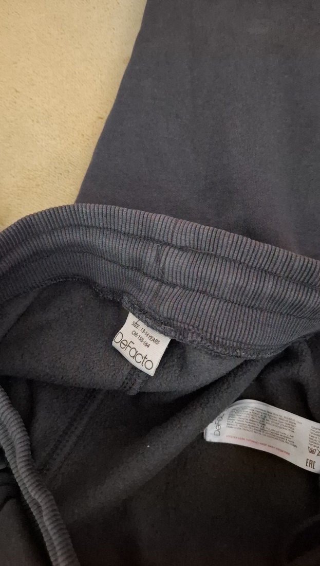 Gri Erkek Çocuk Eşofman Altı - Görsel 3