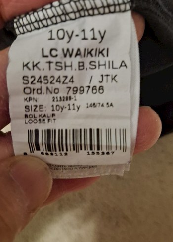 Siyah Kısa Kollu Erke Çocuk Tişört - Görsel 3