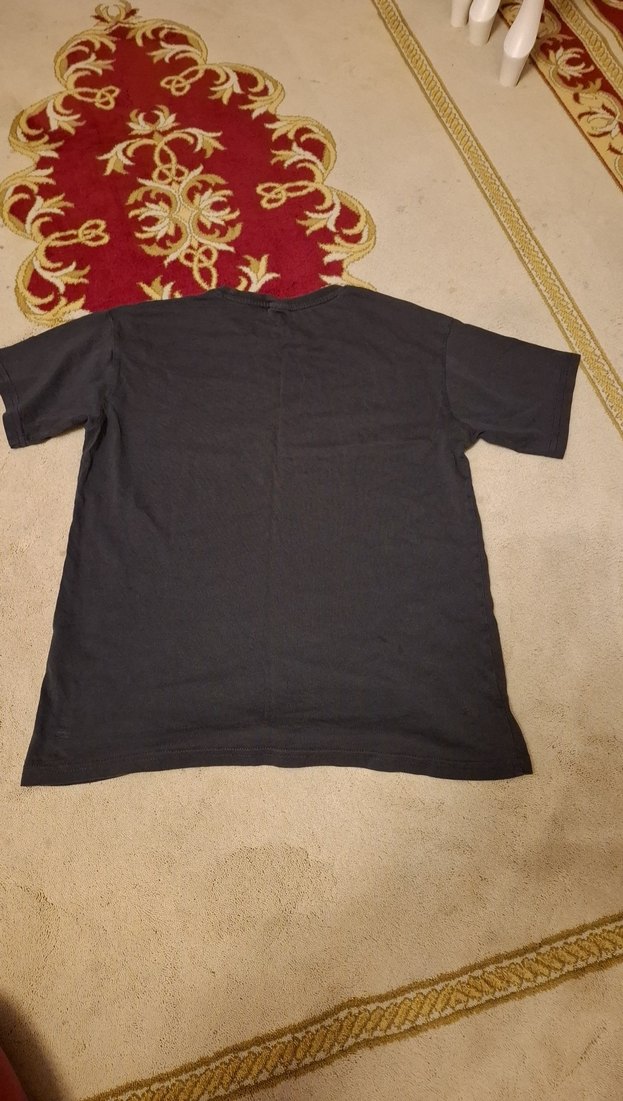 Siyah Kısa Kollu Erke Çocuk Tişört - Görsel 2