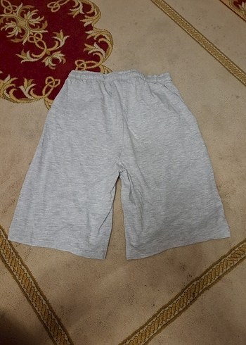 Gri Erkek Çocuk Penye Şort - Görsel 2