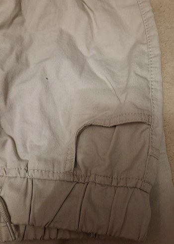 Erkek Çocuk Bej Pamuklu Pantolon - Görsel 5