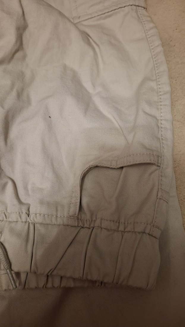 Erkek Çocuk Bej Pamuklu Pantolon - Görsel 5