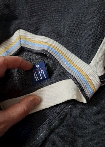 Gri Erkek Uzun Kollu Pamuklu Sweatshirt - Görsel 3