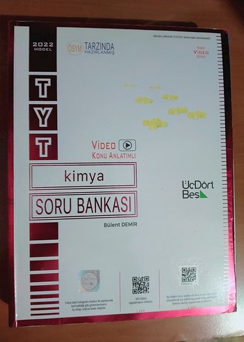 TYT Kimya Soru Bankası 2022 Video Konu Anlatımlı