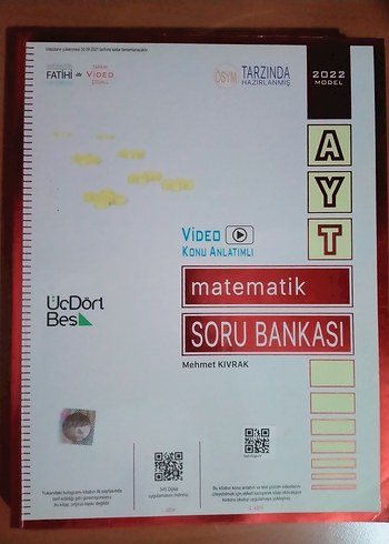 AYT Matematik Soru Bankası 2022