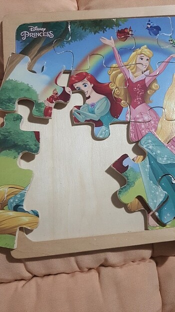 Walt Disney World Ahşap prenses puzzle