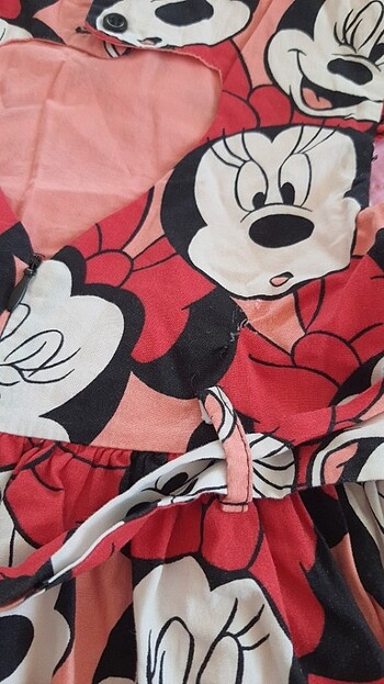 Walt Disney World Disney mickey mause 5 yaş kırmızı elbise